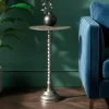 Beistelltisch Aluminium Anstelltisch Metall Wohnzimmertisch Dekotisch Couchtisch