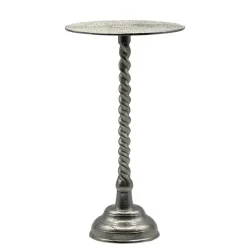Beistelltisch Aluminium Anstelltisch Metall Wohnzimmertisch Dekotisch Couchtisch