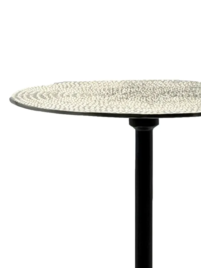 Beistelltisch Aluminium Anstelltisch Metall Wohnzimmertisch Dekotisch Couchtisch