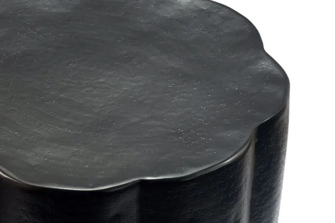 Beistelltisch Aluminium Dekotisch Metall Alu Anstelltisch Sofatisch rund klein