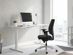 Bürostuhl DARIUS Schreibtischstuhl Stoffbezug Drehstuhl Drehsessel ergonomisch
