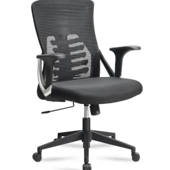 Bürostuhl FineBuy Schreibtischstuhl Mesh Drehstuhl Ergonomisch Stoff 120 kg