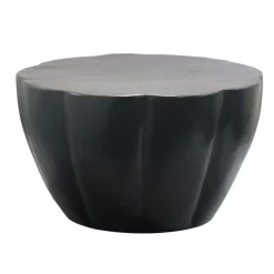 Couchtisch Aluminium 60cm Wohnzimmertisch Rund Sofatisch Beistelltisch Metall
