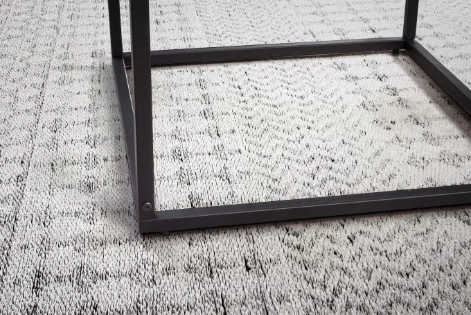 Couchtisch FineBuy Sofatisch Glas 58x58 cm Wohnzimmertisch Tisch Quadratisch