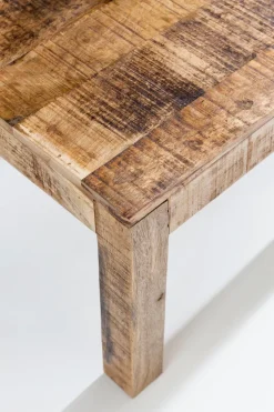 Couchtisch Mango Massivholz 110cm rechteckiger Wohnzimmertisch Landhausstil