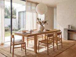 Esszimmertisch Erweiterbar 160 - 240cm Holz Massiv Esstisch Küchentisch Handmade