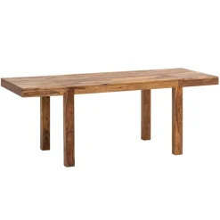 Esszimmertisch Erweiterbar FineBuy Esstisch 120 - 200 cm Holz Massiv Küchentisch