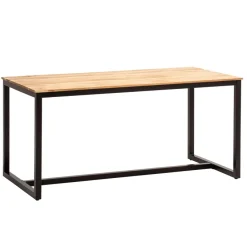 Esszimmertisch FineBuy Esstisch Akazie Holz Massiv Metall Küchentisch Loft