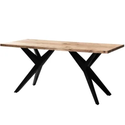 Esszimmertisch FineBuy Küchentisch Akazie Holz Massiv Esstisch Loft Groß Modern
