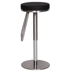 FineBuy Barhocker Edelstahl Design Barstuhl Tresenstuhl Modern Bistrohocker