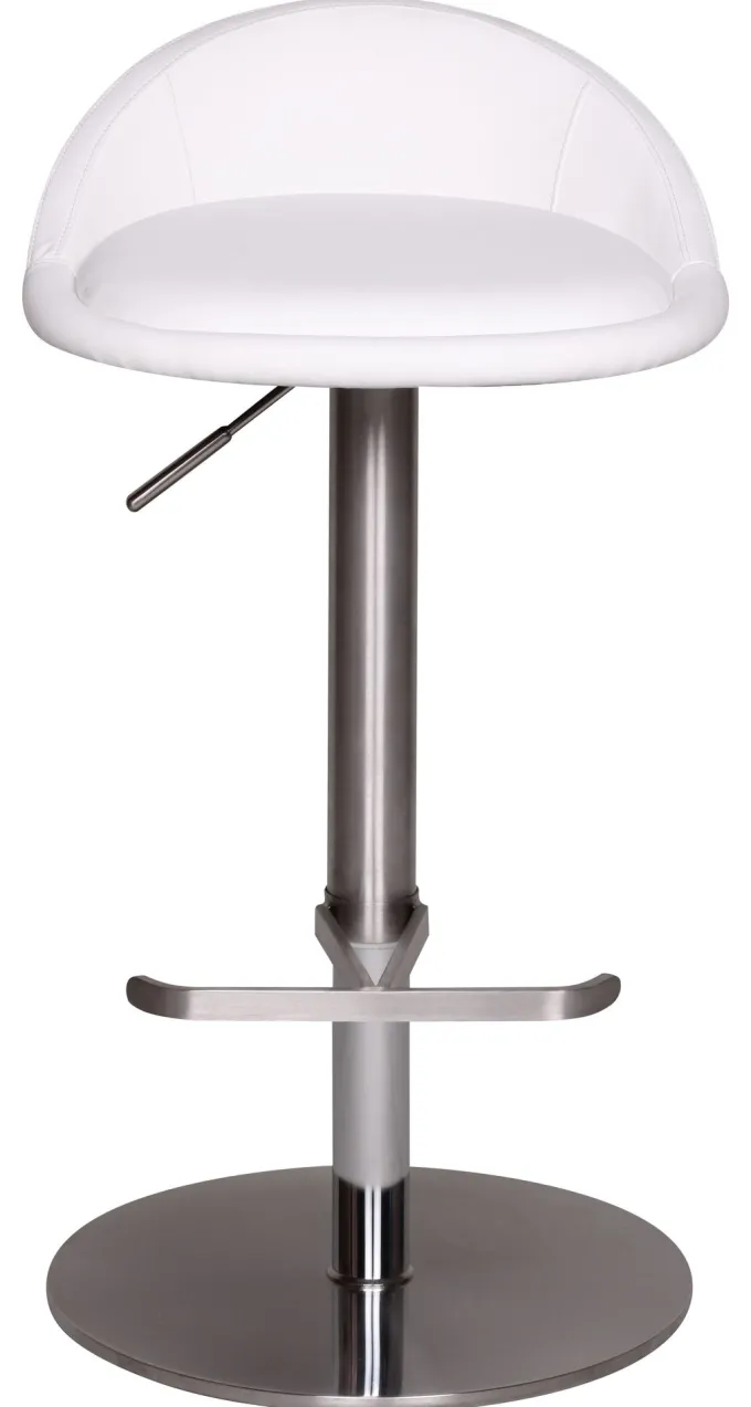 FineBuy Barhocker Edelstahl Barstuhl Tresenstuhl Design Bistrohocker Modern