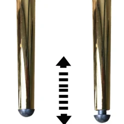 FineBuy Esszimmerstuhl Tulpe Samt / Metall Gepolstert Küchenstuhl Schalenstuhl