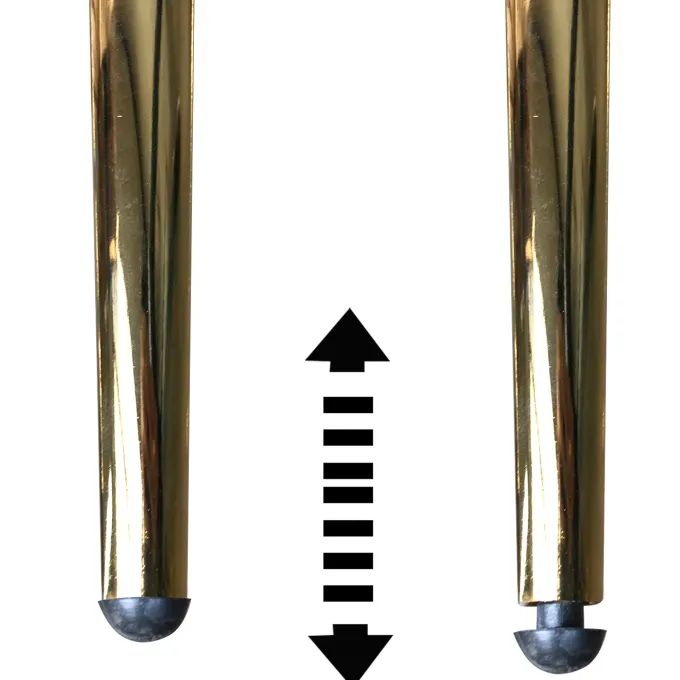 FineBuy Esszimmerstuhl Tulpe Samt / Metall Gepolstert Küchenstuhl Schalenstuhl