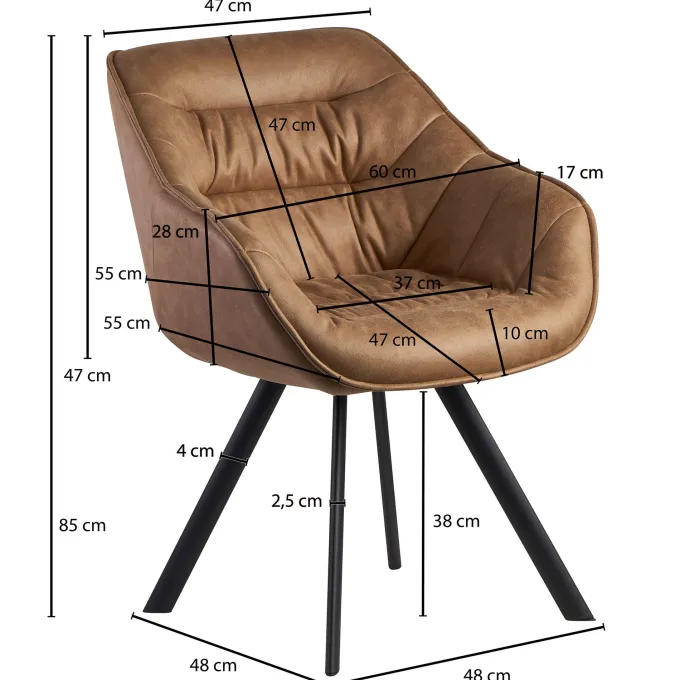FineBuy Esszimmerstuhl Wildlederoptik Küchenstuhl Stoff Schalenstuhl Stuhl 110kg