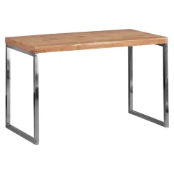 FineBuy Massivholz Schreibtisch Anrichte Computertisch Konsolentisch