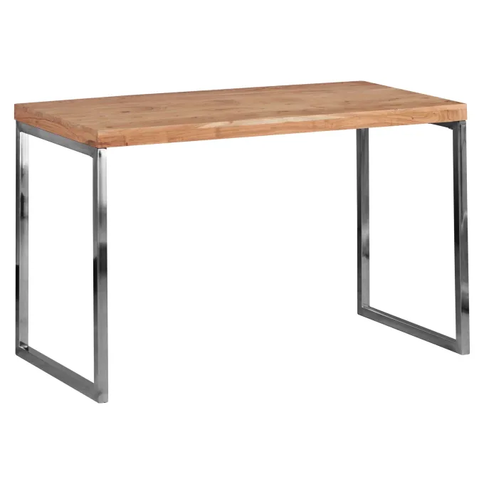 FineBuy Massivholz Schreibtisch Anrichte Computertisch Konsolentisch
