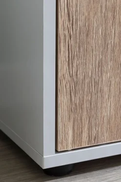 FineBuy Standregal MASSA Bücherregal mit 9 Fächern Sideboard Würfelregal Kommode