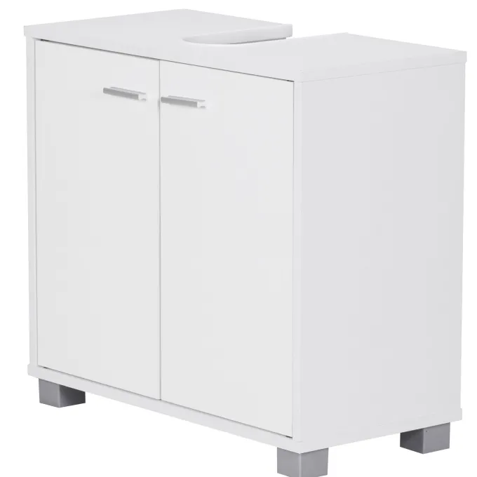 FineBuy Waschbeckenunterschrank FB37117 Waschtischunterschrank Badschrank 60cm