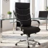 FineBuy XXL Chefsessel Echtleder schwarz Bürostuhl Drehstuhl Schreibtischstuhl