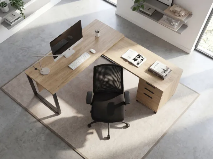Schreibtischstuhl Finebuy Stoff Schwarz Drehstuhl Armlehne Büro Sessel Bürostuhl