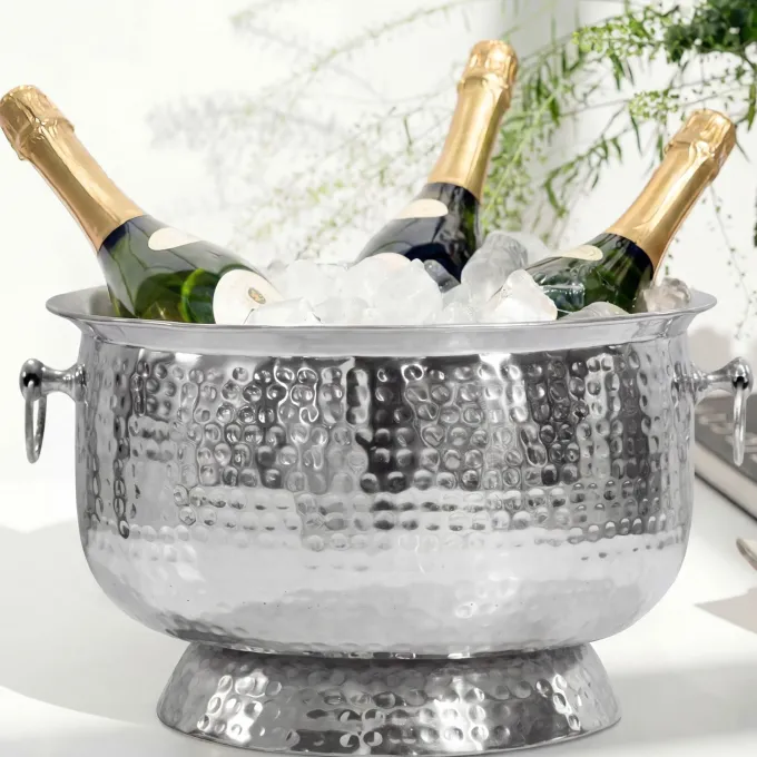 Sektkühler Champagnerkühler 37cm Flaschenkühler XXL Getränkekühler Weinkühler