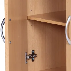 Sideboard 60cm mit 2 Türen & 1 Schublade Moderne Kommode Allzweckschrank Flurschrank