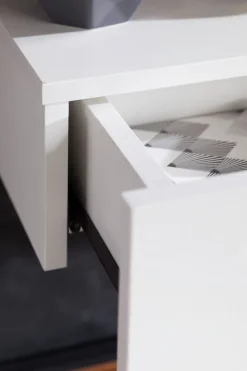Wandregal mit Schublade Nachtkommode Nachtschrank hängend schwebend Wandboard